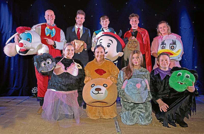Longford drama group unveil the Secret Singer at recent fundraiser