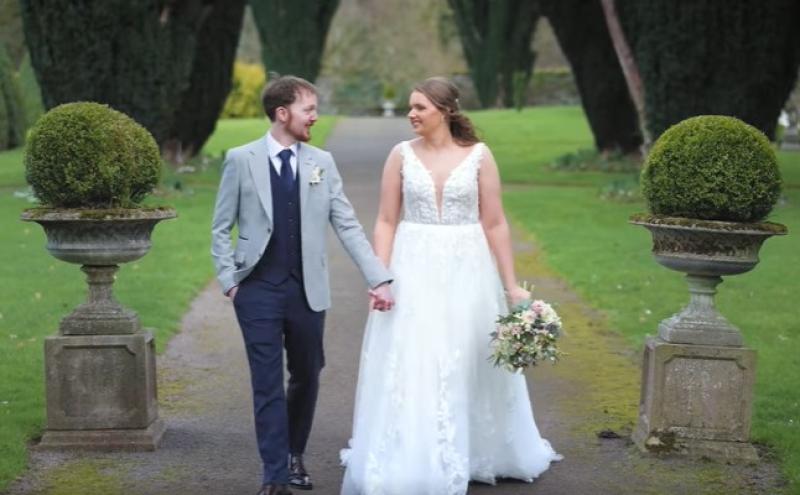 Wedding Bells: Longford couple celebrate marriage ceremony at Tankardstown House