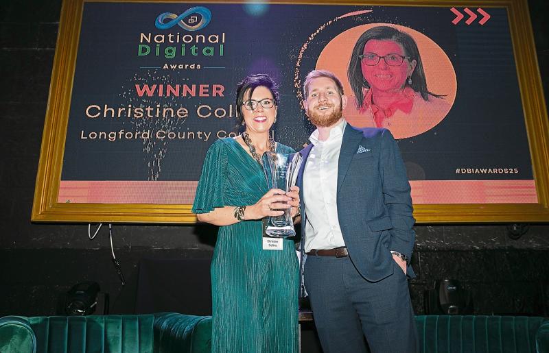 Longford woman wins prestigious Women in Digital award