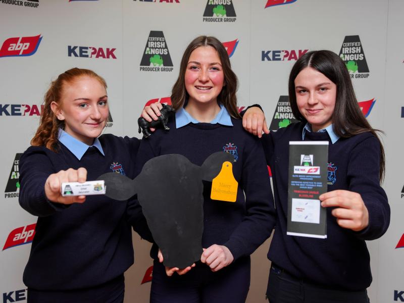 Longford school exhibits at Croke Park for prestigious Certified Irish Angus Schools' competition