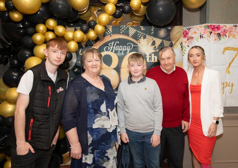 Congratulations: Double surprise birthday party celebration in Longford