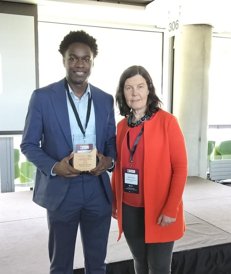 Difference maker: Longford student recognised for his passion for promoting financial literacy