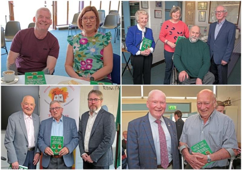 PICTURES | Special occasion in Moyne CS as former Longford teacher Benny Reid launches his new book