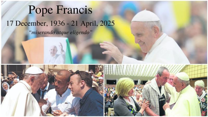 'He touched the hearts of a lot of people': Longford folk have fond memories of meeting the late Pope Francis 
