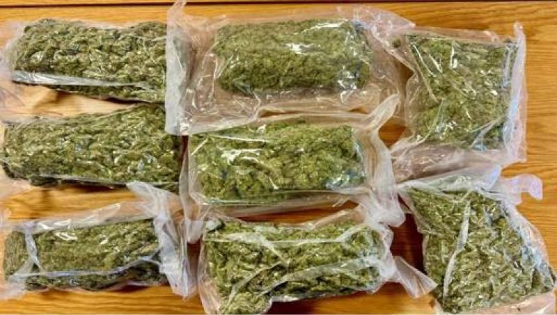Man and woman arrested after over €220,000 worth of cannabis is seized in Dublin
