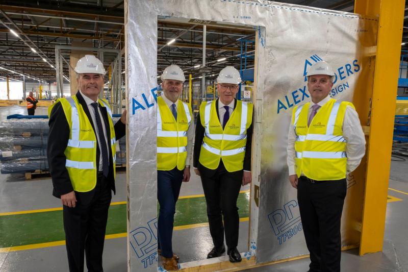 Longford's Glennon Brothers open new €21 million timber frame construction facility in Scotland