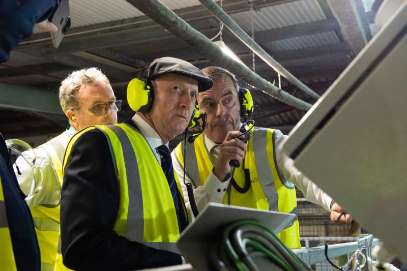 Longford's Glennon Brothers welcome Minister Michael Healy Rae to state of the art Fermoy plant