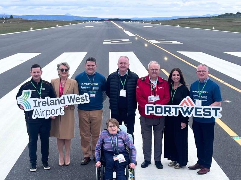 Ireland West Airport and Portwest launch the 2025 Airport 5k Runway Fun Run