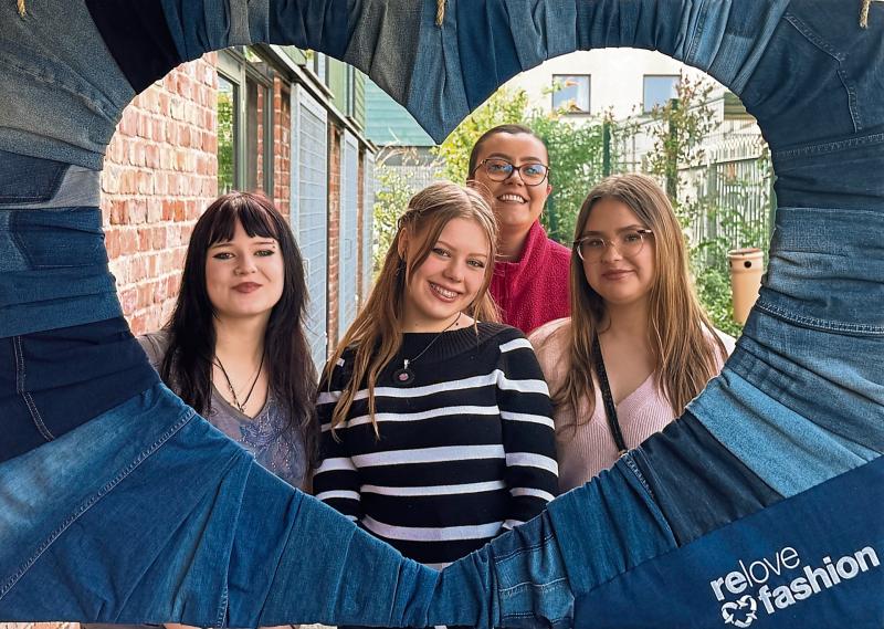 Inspired by Arctic flowers: Longford students bloom at Relove Fashion competition