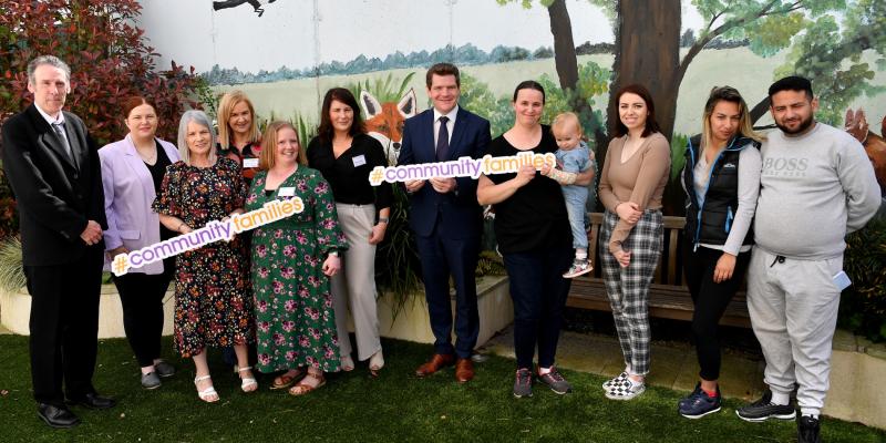 Minister launches Community Families home visiting programme in Longford 