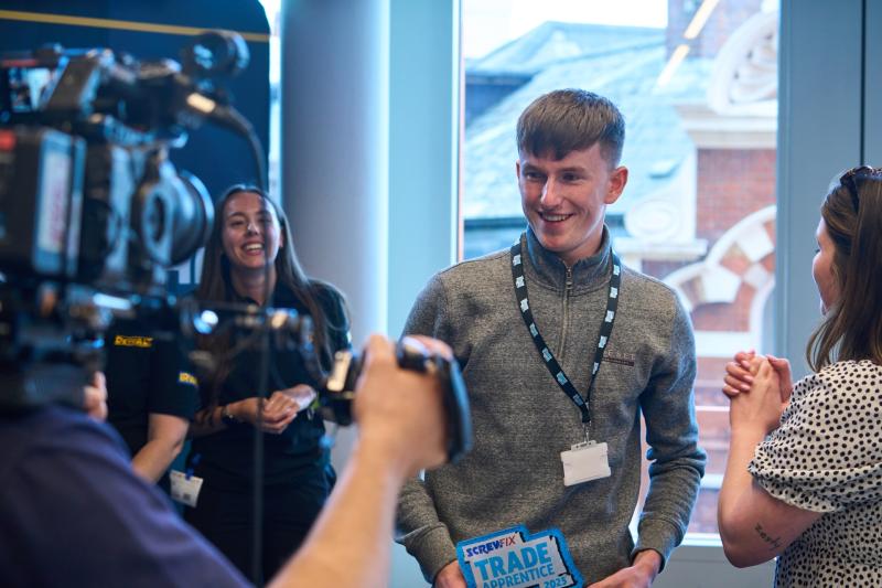 Longford bright spark Dan O'Shea crowned first Irish winner of Screwfix Trade Apprentice of the Year title