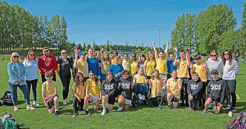 Sunshine and smiles as over 450 Longford children enjoy Garda Community Spirit Sports Day