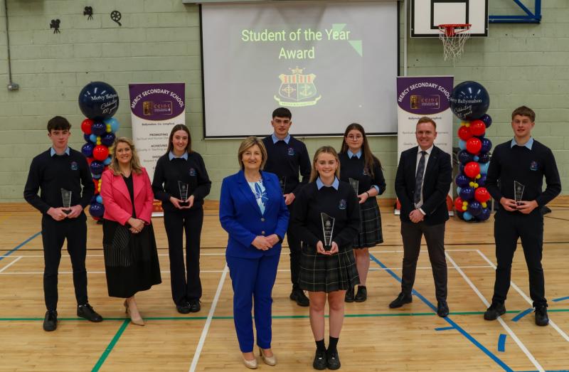 Congratulations: Eimear Dempsey honoured as Leaving Cert Student of the Year at Mercy Ballymahon