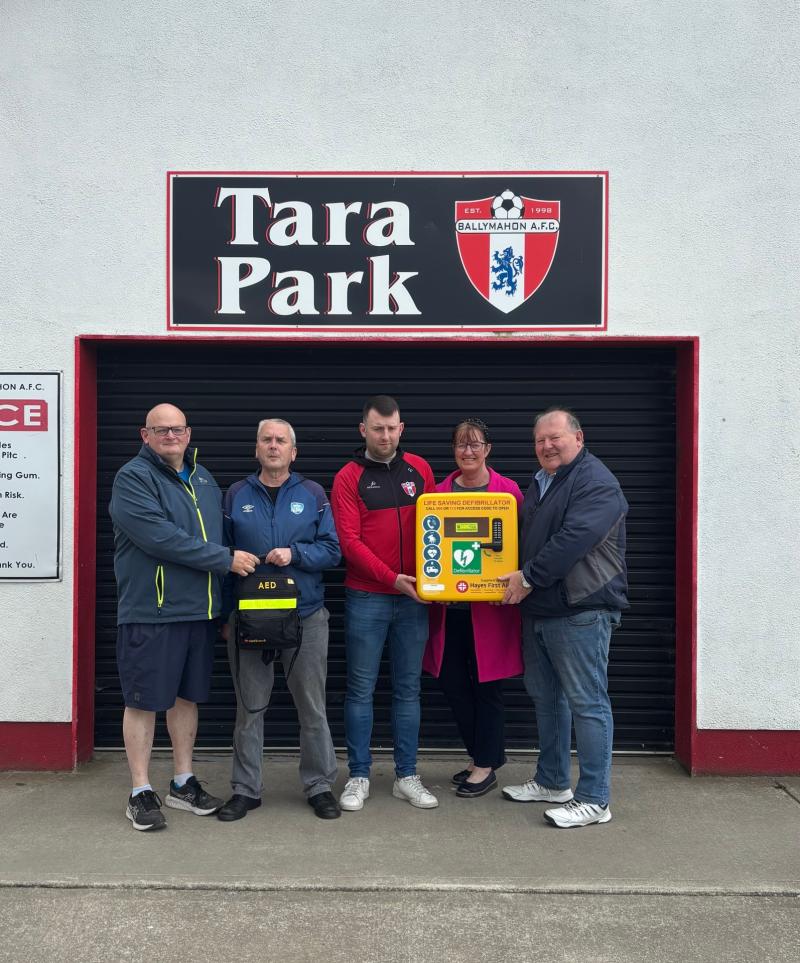 Great day for Longford as two local groups accept defibrillators from Tony Parker Memorial Foundation