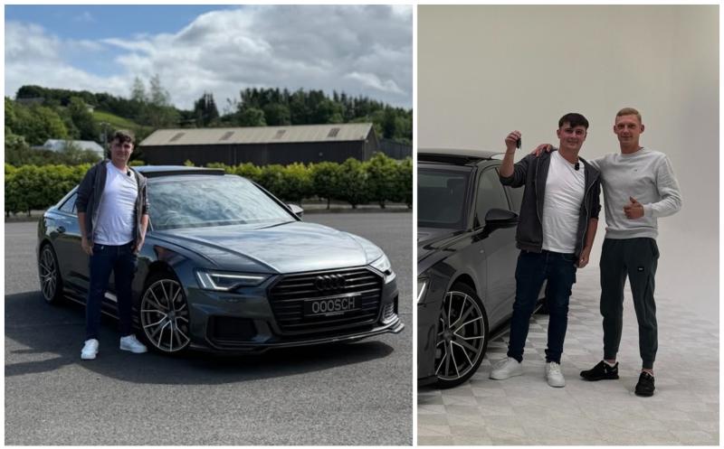 Ooosch: Midlands man wins top-of-the-range Audi after buying €1.39 raffle ticket