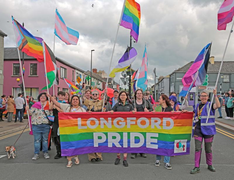 Longford town bursting with Pride last weekend 