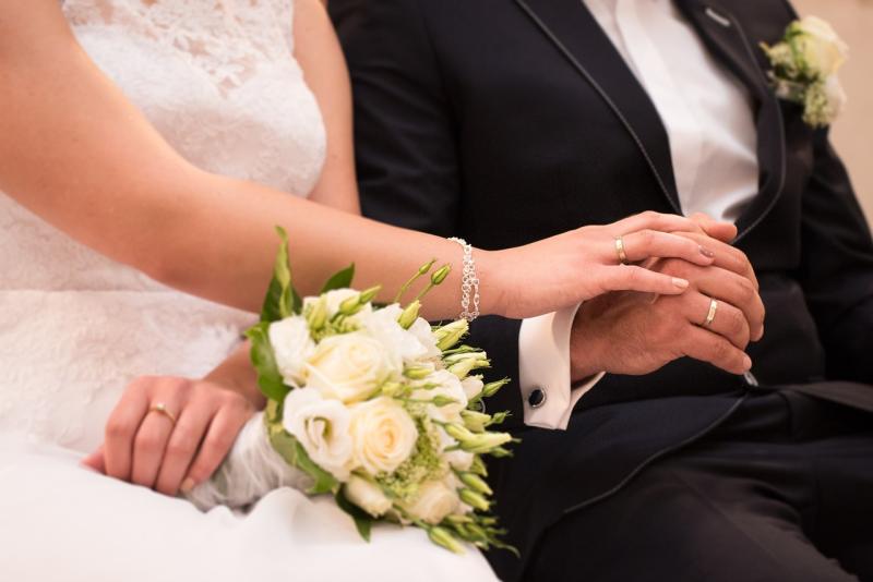 Wedding bells ring for Longford couple who are well known in farming and football circles