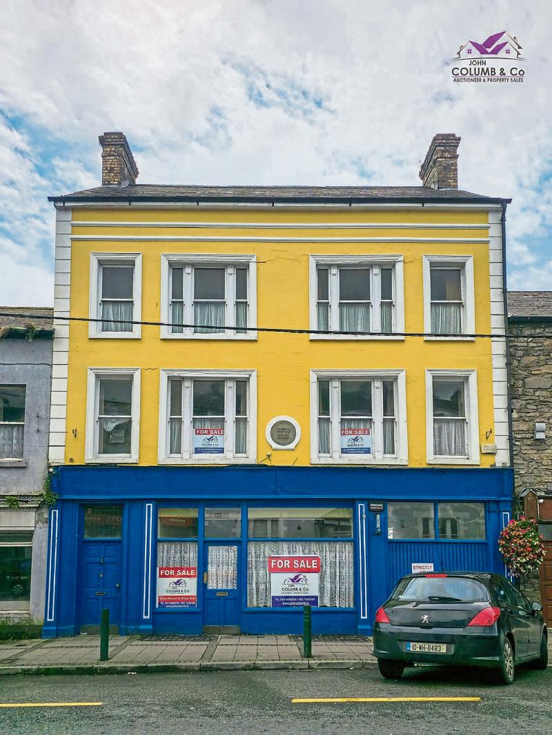 Historic landmark property in the heart of north Longford town on the market
