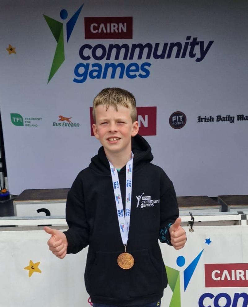 Longford swimmer captures bronze medal at Cairn Community Games National Finals