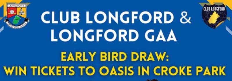 Early bird draw Longford GAA