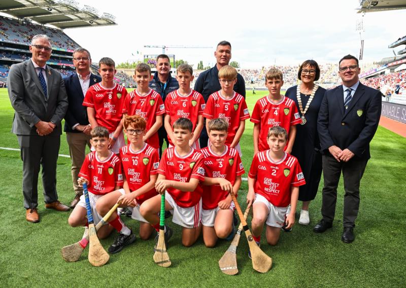 Rebel with a cause! Longford’s Cian enjoys Croke Park experience in Cork jersey