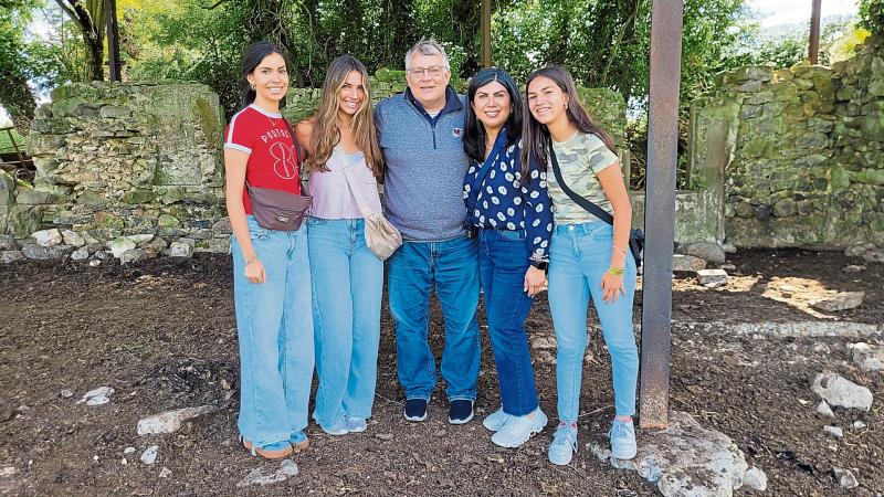 From Dallas to Derryadd: American family delighted to visit ancestral home in Longford