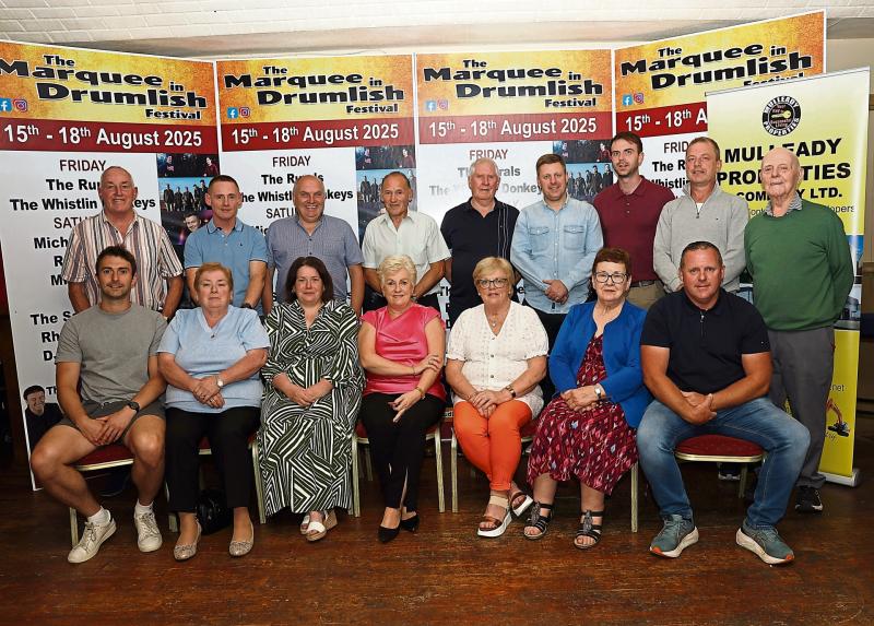 Marquee in Drumlish launches all-star line-up as excitement builds for Longford festival