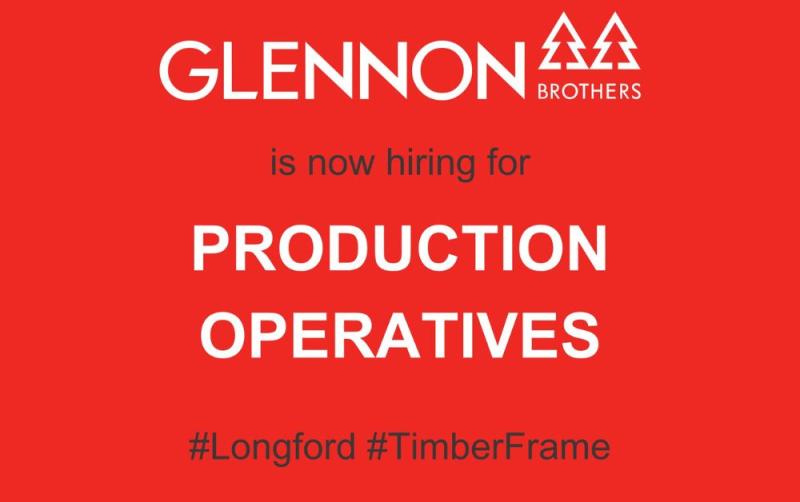 Job Alert | Glennon Brothers hiring for roles at their Longford-based timber frame business