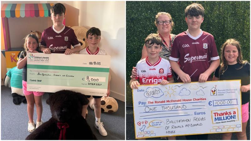 Super achievement: Ballymahon Friends of Crumlin raise an amazing €120,000 in a decade 