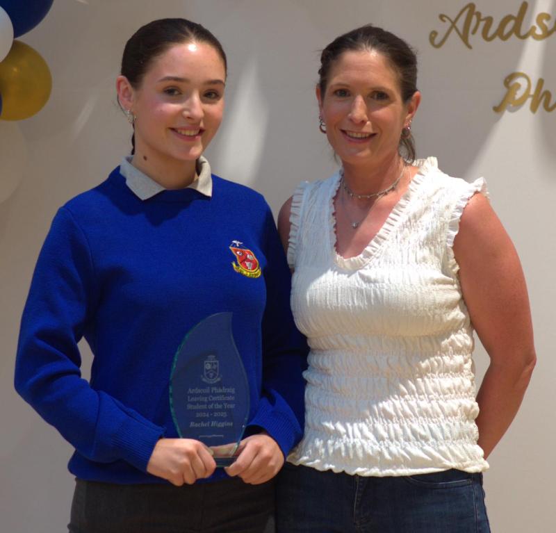 Longford student celebrates 'obtaining a magnificent 613 points' in Leaving Certificate