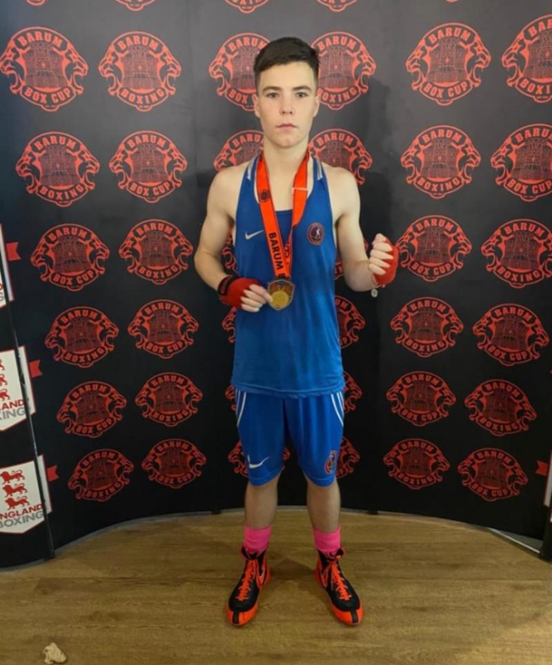 Talented Longford boxer John Nevin in Barum Cup success in England 