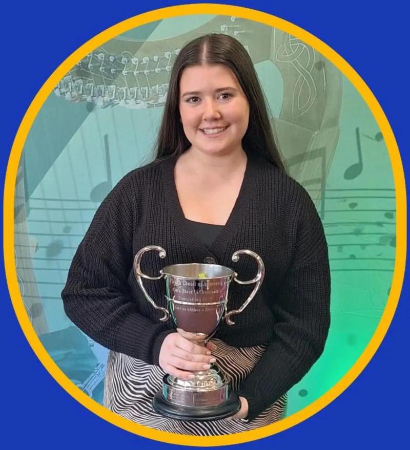 Talented Longford 'stage star' Chloe crowned All-Ireland Storytelling champion