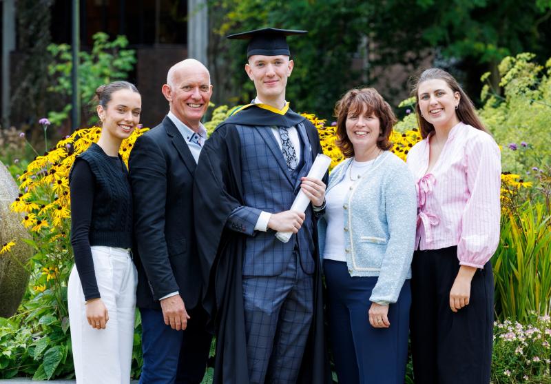 Congratulations | Longford man celebrates graduation from University of Limerick