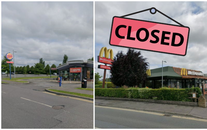 Ploughing folk fume over no drive-thru with Burger King and McDonalds closed in Tullamore