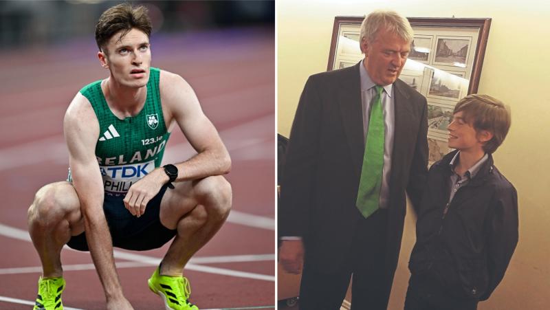 Legendary Longford athlete Ray Flynn says 'this is only the beginning of greatness' for Cian McPhillips