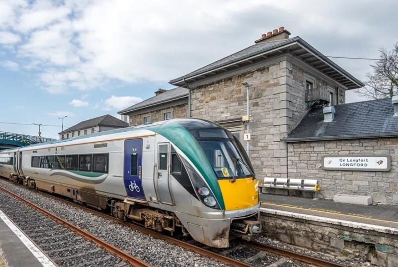 Man fined for engaging in abusive and insulting behaviour at Longford train station