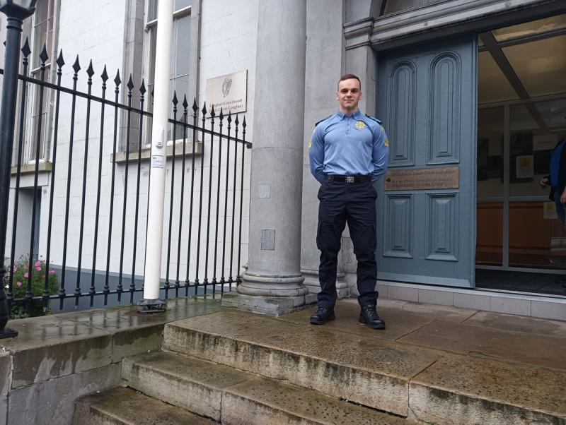 The cage fighter: Longford-based trainee Garda,  Mark Isbotis 