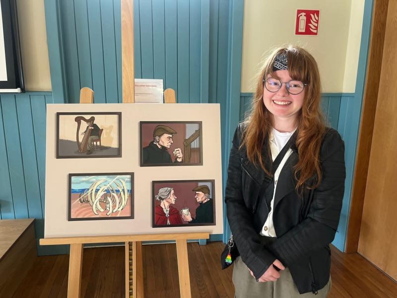 Talented Longford illustrator wins prestigious 'Colum for Our Time' competition 