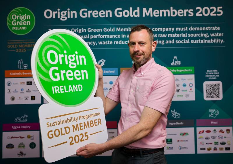 Longford company Panelto Foods awarded Origin Green Gold Membership for 2025  