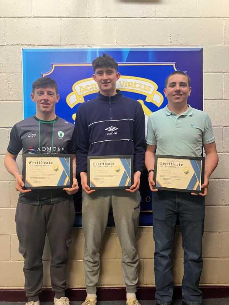 Longford school 'incredibly proud' of three top performing and hard working students 