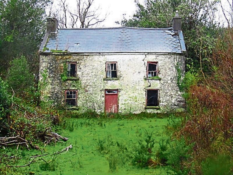 derelict house