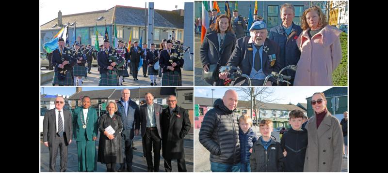 PICTURES |  Longford town's Market Square holds Remembrance Sunday 