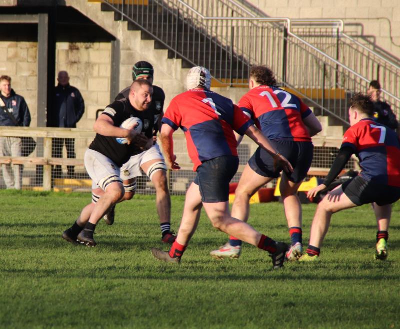 Longford Rugby Club find the going too tough against league leaders Coolmine