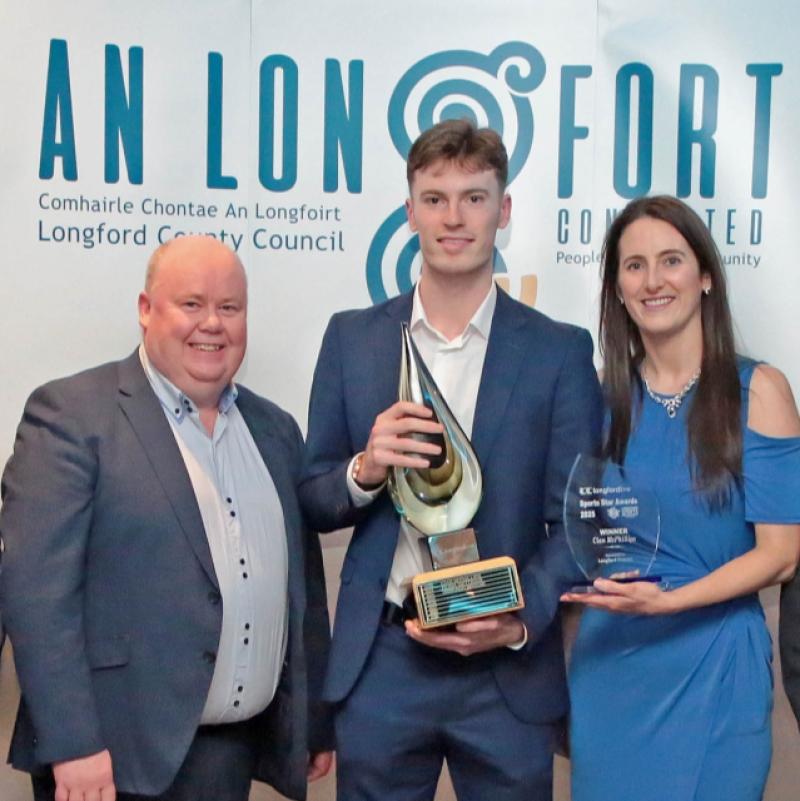 Top Irish athlete Cian McPhillips crowned 2025 Longford Leader Sports Star of the Year