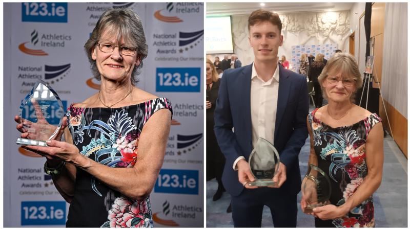 Double delight! Two Longford athletes honoured at national athletics awards ceremony 