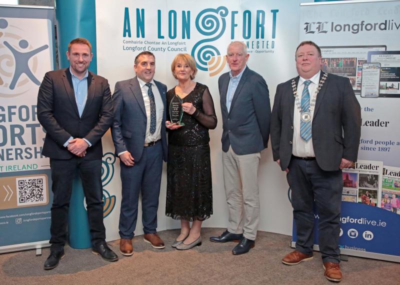 Inspiring the next Shane Lowry or Leona Maguire: Longford golf club volunteer Rheda Quinn honoured  