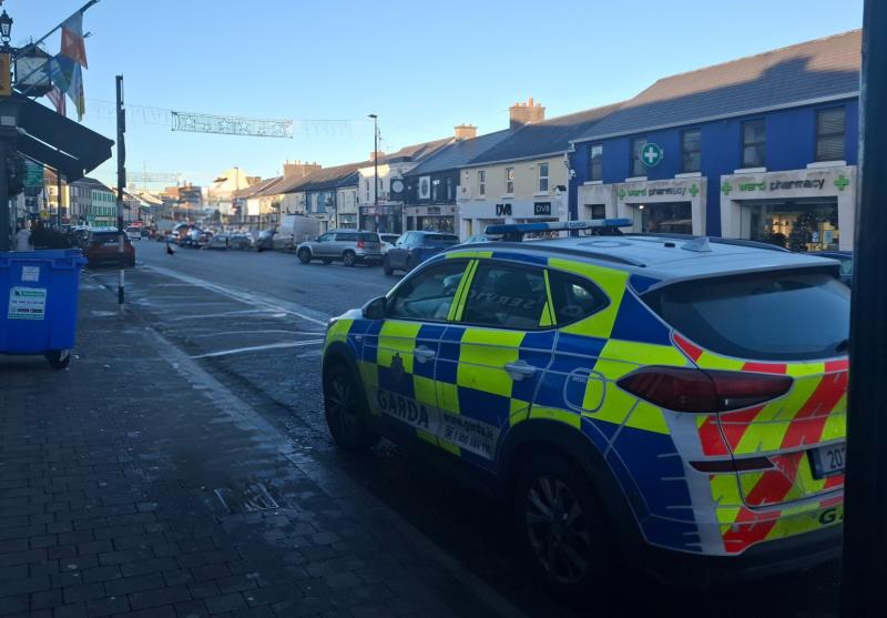 Garda&iacute; on scene 