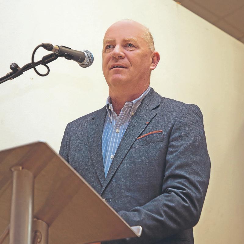 Longford GAA Chairperson Derek Fahy looking ahead to a progressive future 