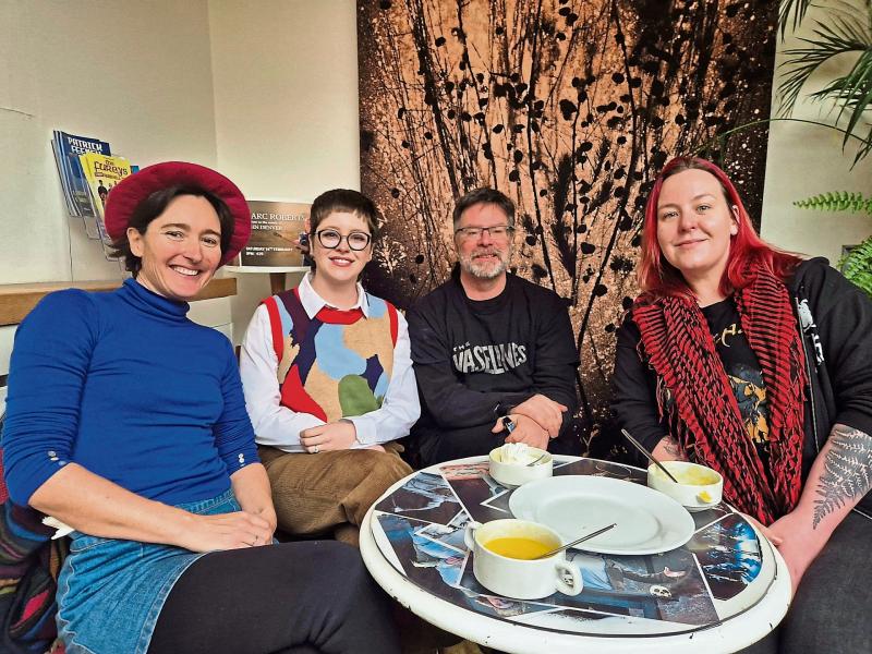 Artists attending Longford Lights seminar