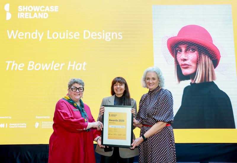 Talented Longford designer wins prestigious award at Ireland's international creative expo